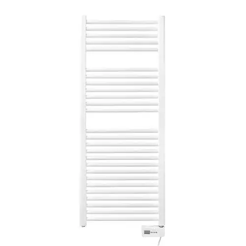 Comfort Line Elec elektrische badkamerradiator recht h=786mm b=400mm RAL9016 300Watt met Musea thermostaat
